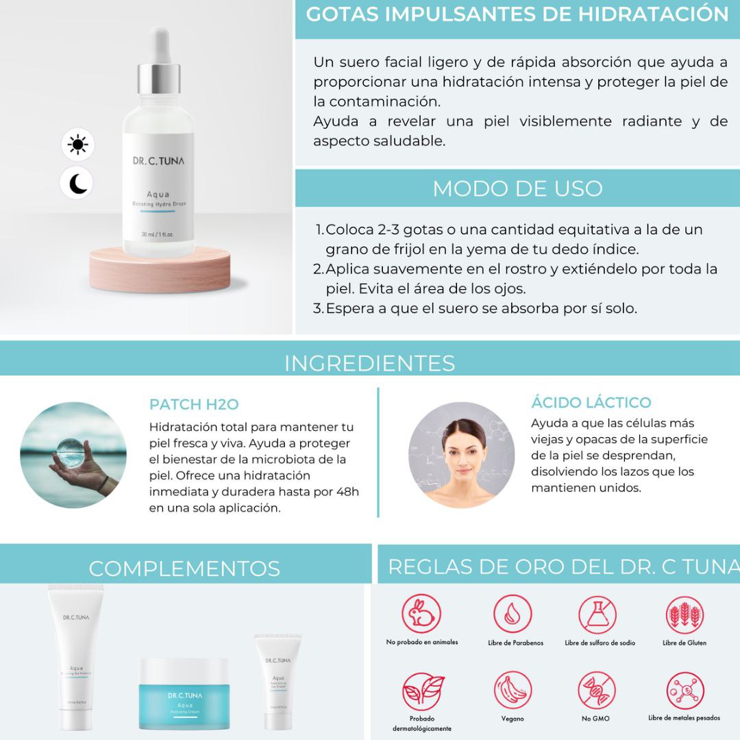 Oasis de hidratación - linia Aqua