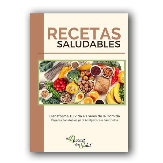 1 Libro digital de recetas- Transforma tu vida a traves de la comida y adelgaza sin sacrificios
